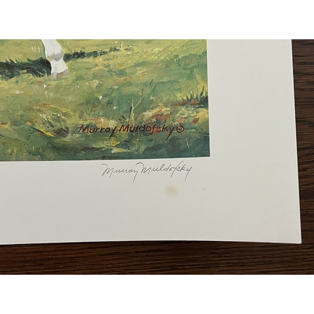 Secretariat Kentucky Derby Racehorse Lithograph Art Artist Signed Triple Crown - Picture 7 of 8